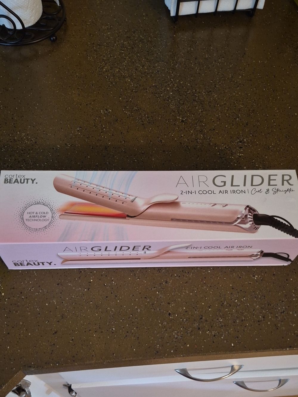 AirGlider 2-in-1 Cool Air Iron in Rose Gold